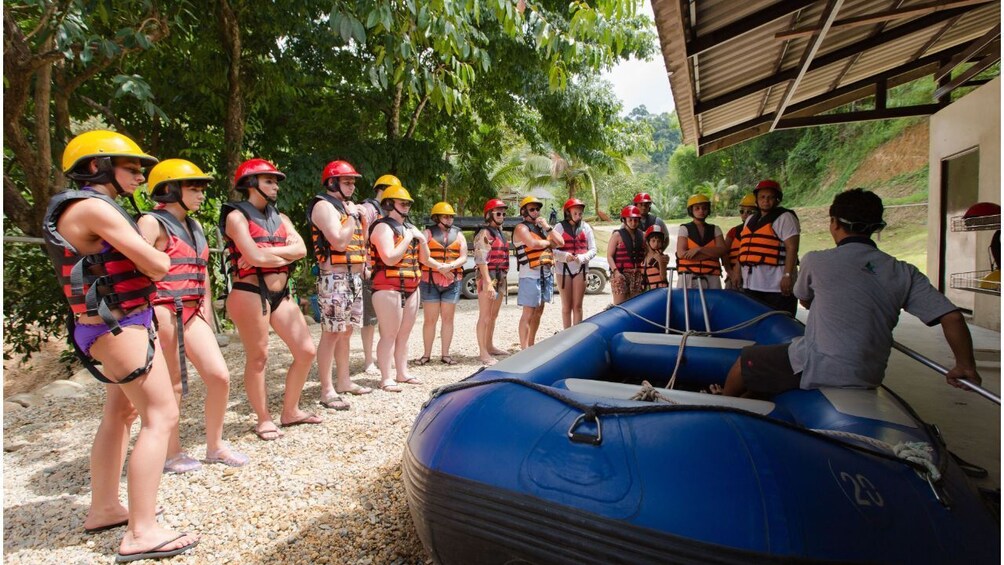 Whitewater Rafting at Pariwat Conservation Area, Phang Nga