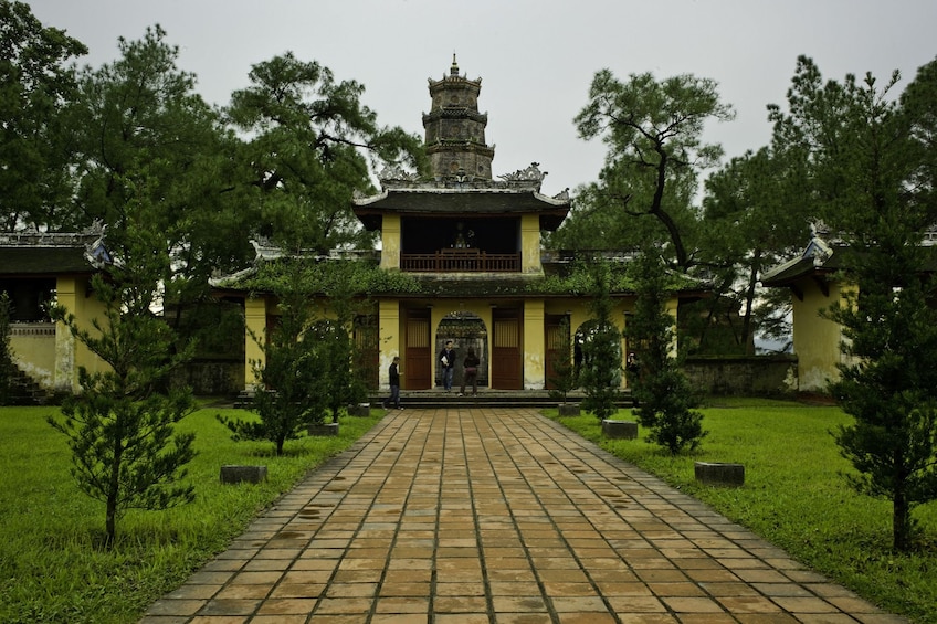 Pagoda of the Celestial Lady Buddhist temple in Hue, Vietnam
