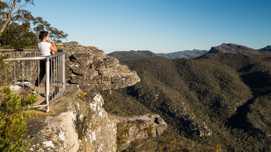 Scenic view in Grampians National Park