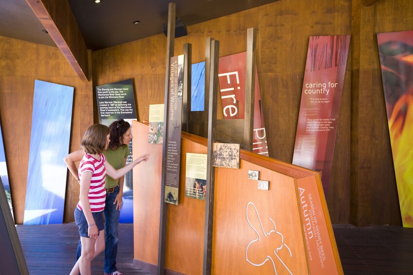 Info center in Grampians National Park 