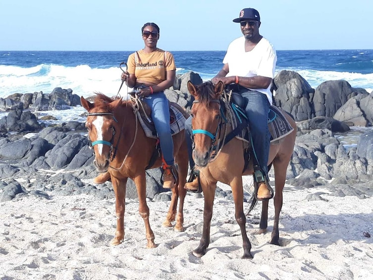Hoof Prints Trail Aruba Sunset Private Horseback Riding