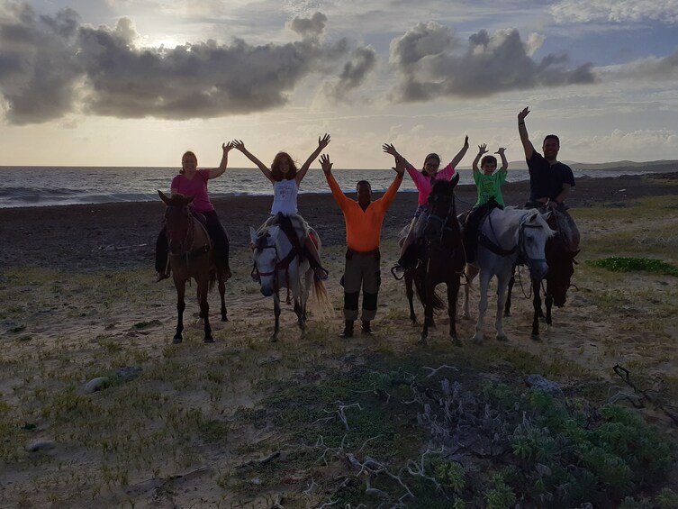 El Paseo Ranch Aruba Sunset Private Horseback Riding