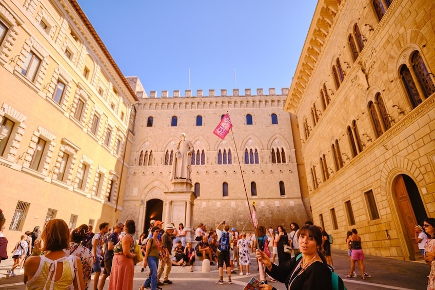 Siena, San Gimignano, Monteriggioni & Chianti from Florence
