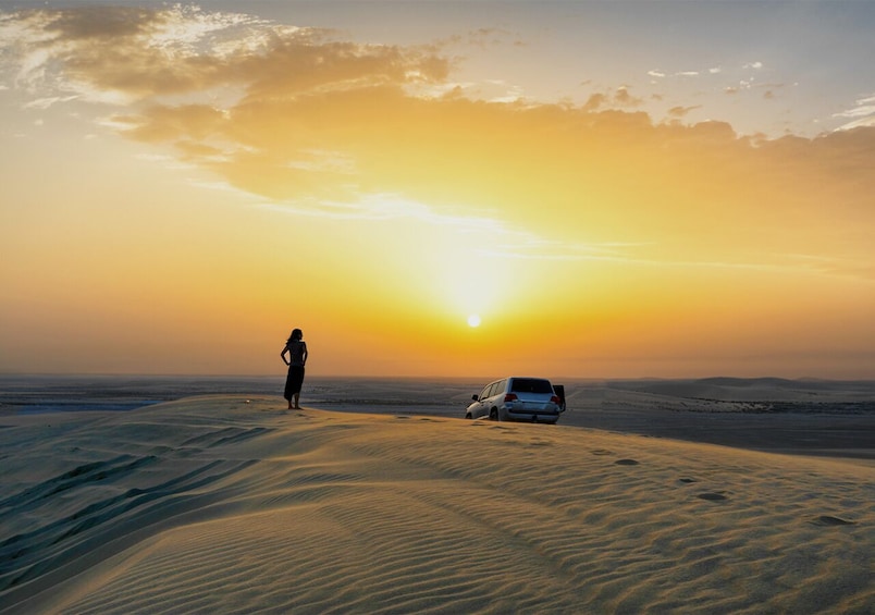 Doha: 5-Hour Safari, Camel Ride, Sandboarding & Inland Sea