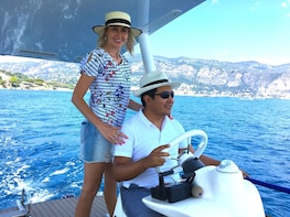 Romantic Private Tour on a Solar Boat near Nice & Monaco