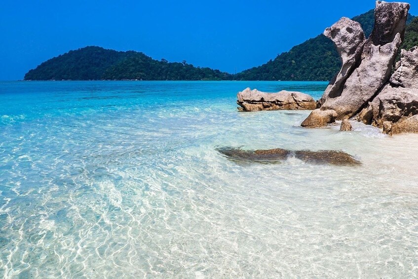 Clear waters of Surin Islands