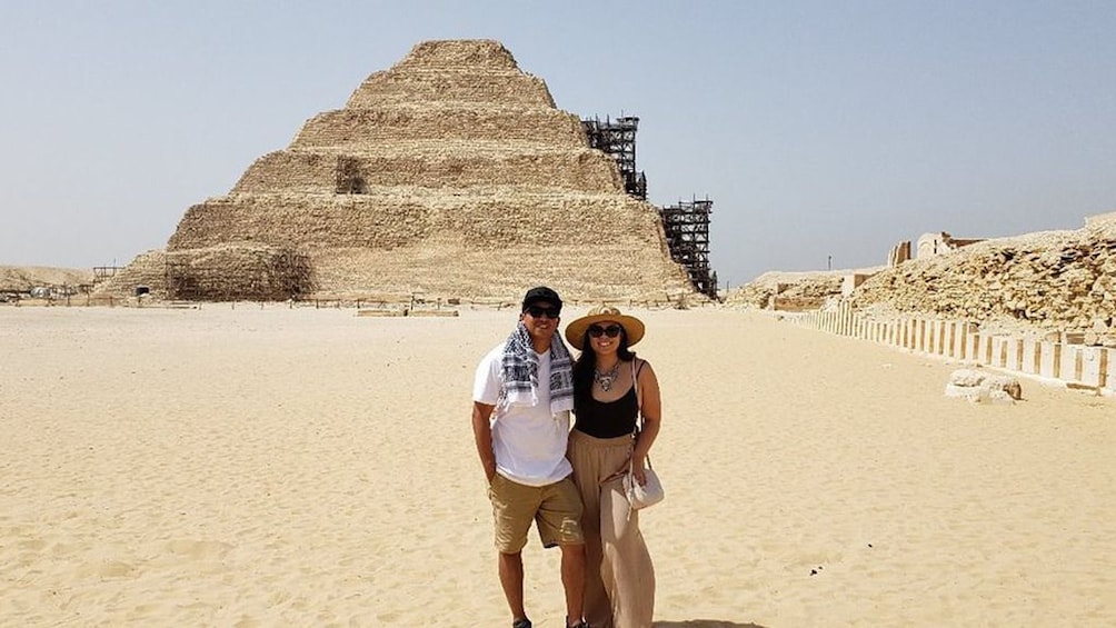Giza Pyramids, Memphis and Sakkara Private Tour