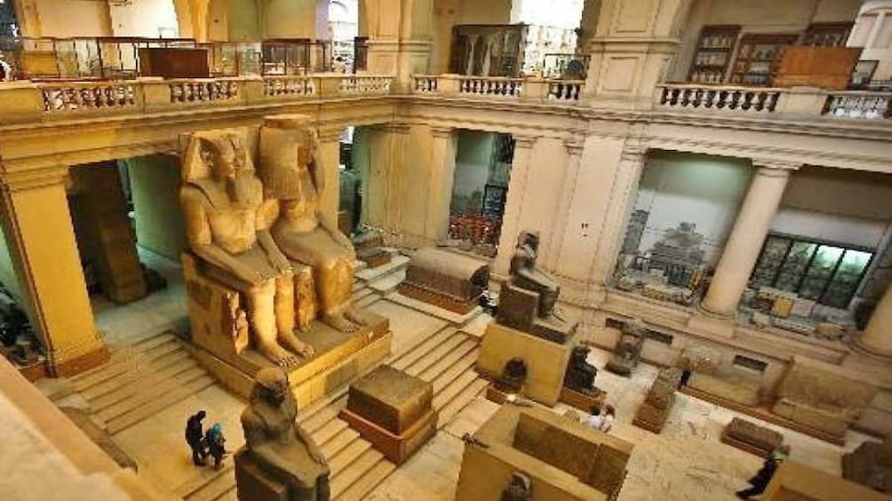 Gallery in Egyptian Museum in Cairo, Egypt