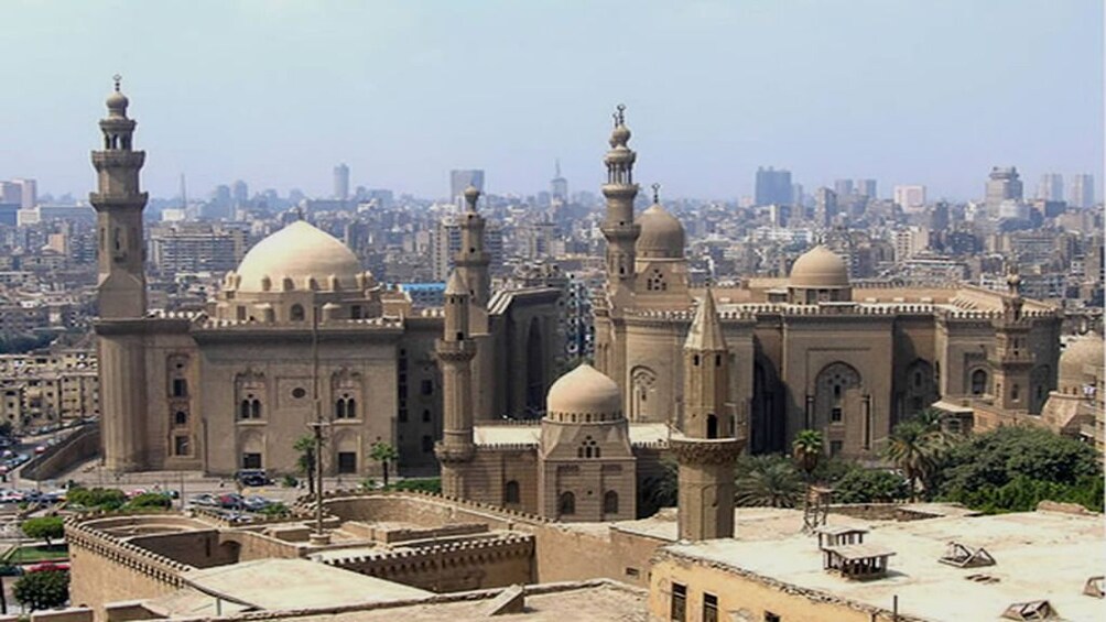 Panoramic view of buildings in Cairo, Egypt