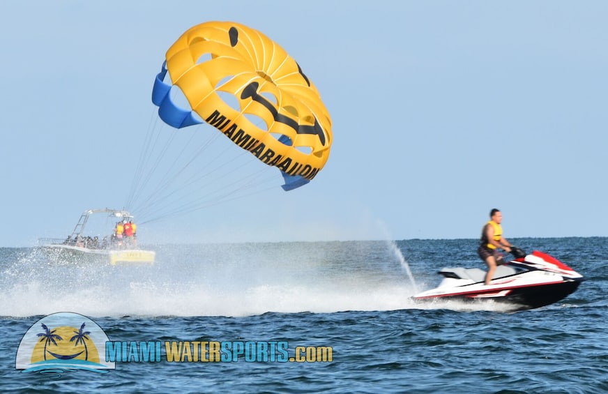 Parasail and Jet Ski Combo with Miami Watersports