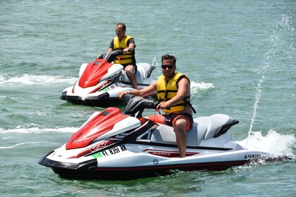 Jet Ski + Parasail Combo med Miami Watersports