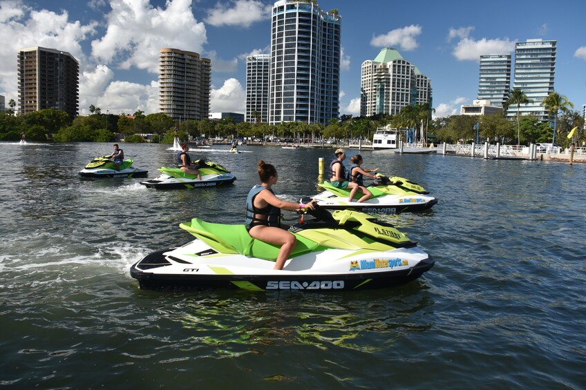 Parasail and Jet Ski Combo with Miami Watersports