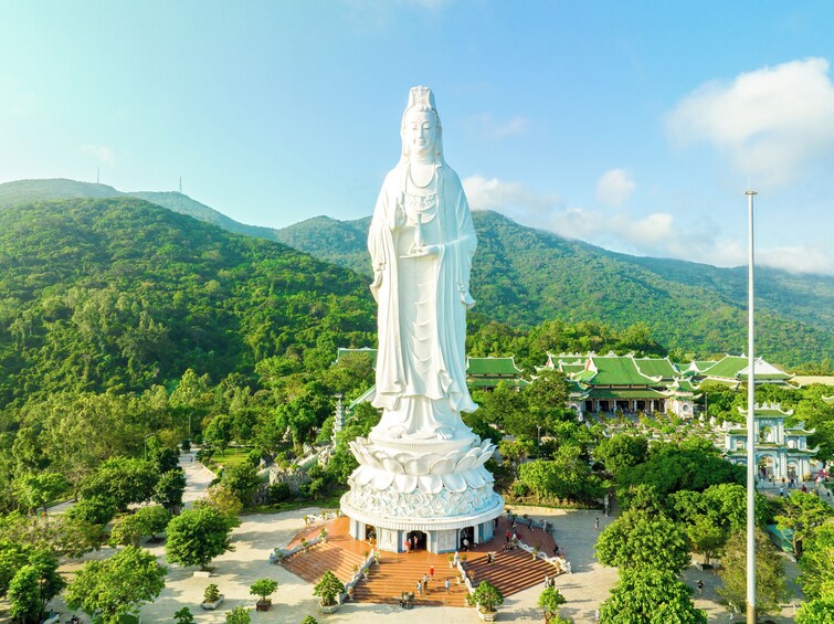 Marble Mountain, Hai Van Pass & Lang Co Beach from Da Nang