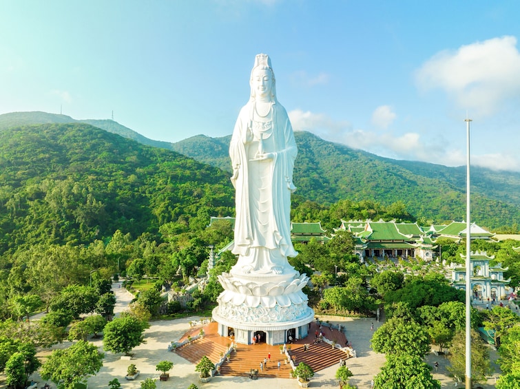 Marble Mountain, Hai Van Pass & Lang Co Beach from Da Nang