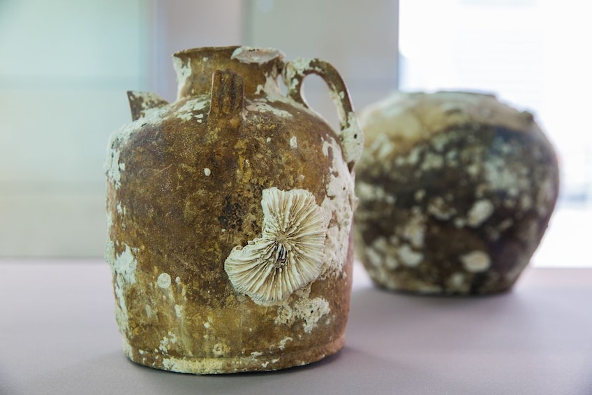 Pottery at the Asian Civilisations Museum in Singapore