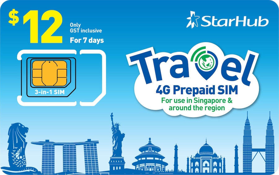Starhub - Travel Prepaid SIM