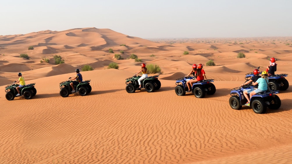 Red Dunes Safari, ATV Bikes, Sandsurf & BBQ at Al Khayma