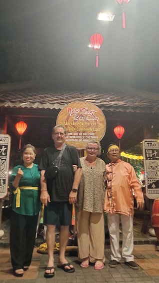 Hoi An Mysterious Night Tour with dinner from Hoi An