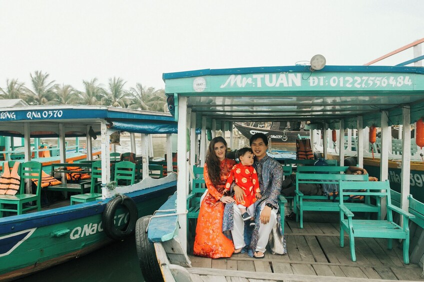 Half-day Hoi An Cyclo Tour in Vietnamese Traditional Ao Dai
