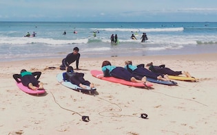 Sintra and surf lesson - full day private tour