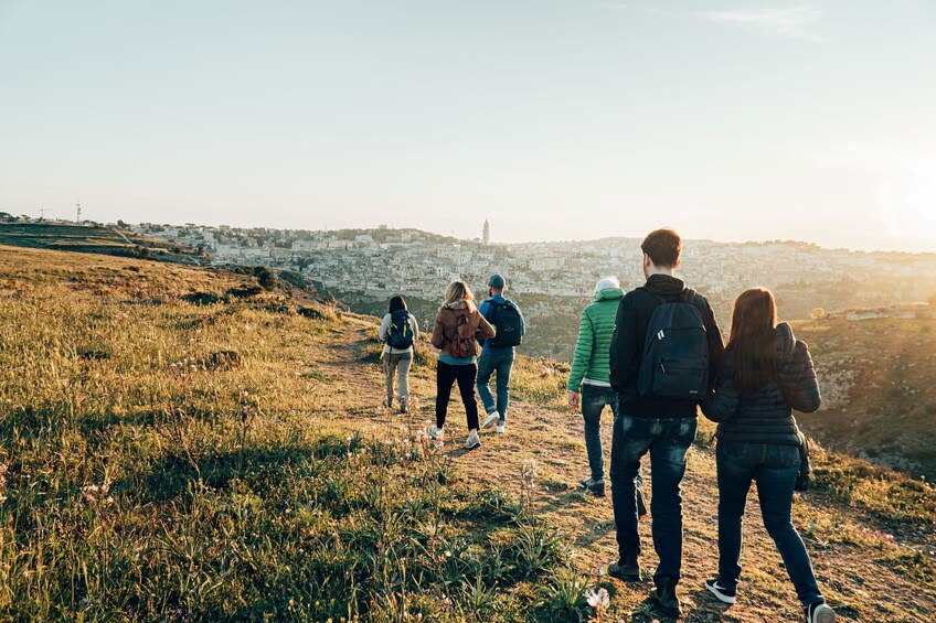 Matera Rock Churches Walking Tour with Shared Transfer & Sunset View