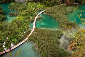 National Park Plitvice Lakes from Split
