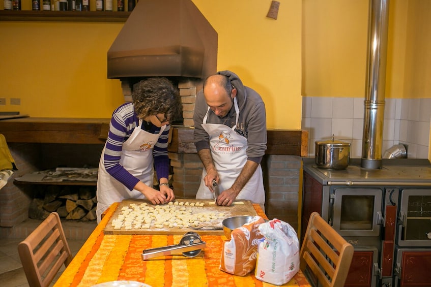 Private cooking class at a local's home in Aosta