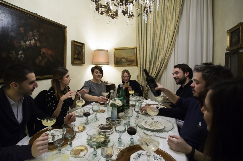 Local Market visit and Dining at a local's home in Bologna