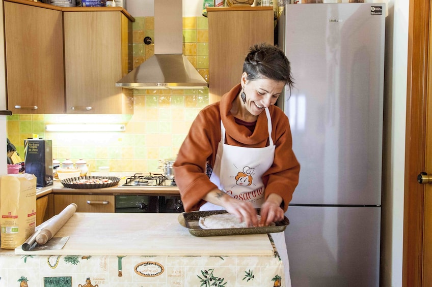 Private cooking class at a local's home in Genoa