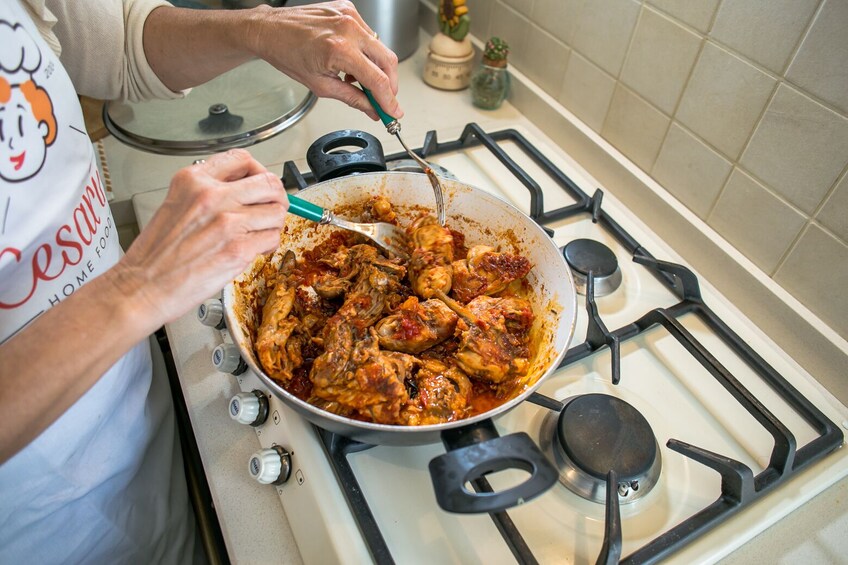 Private cooking class at a local's home in Perugia