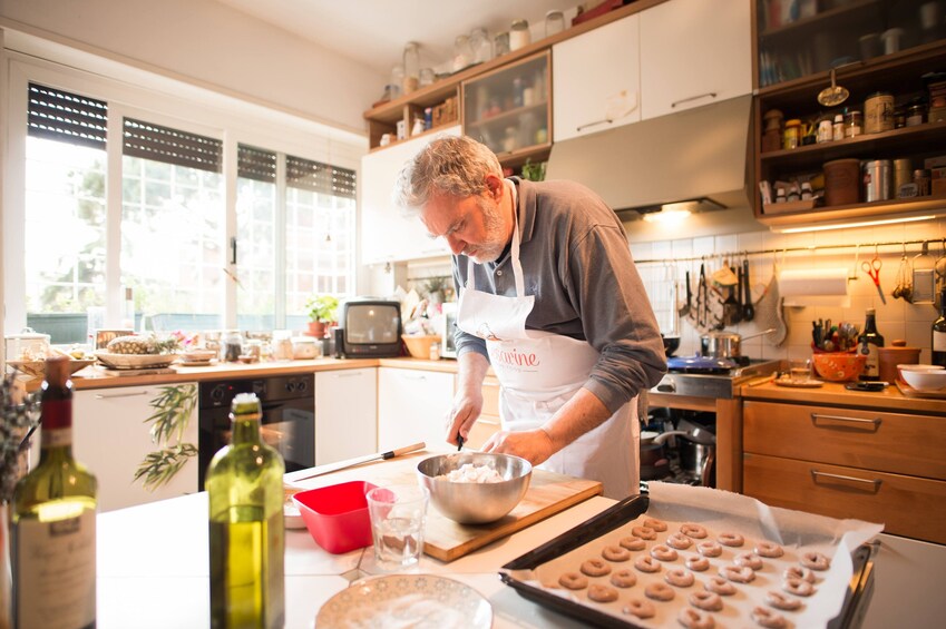 Private cooking class at a local's home in Parma