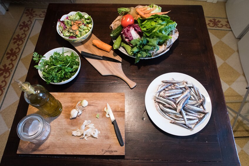 Private cooking class at a local's home in Lake Garda