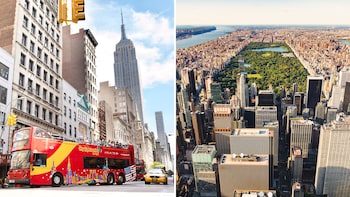 Top New York Attraction Entry & Hop On Hop Off Bus Tour