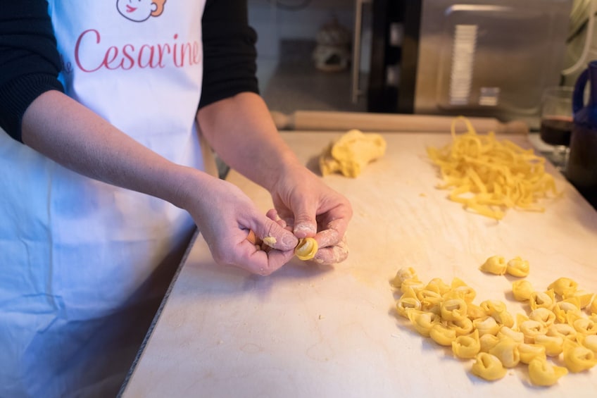 Private cooking class at a local's home in Montepulciano