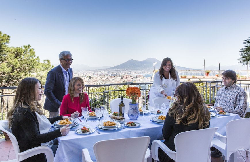 Local Market visit and Dining at a local's home in Naples