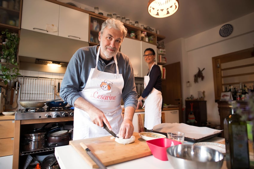 Private Market tour + Cook + Dine in a local home in Palermo