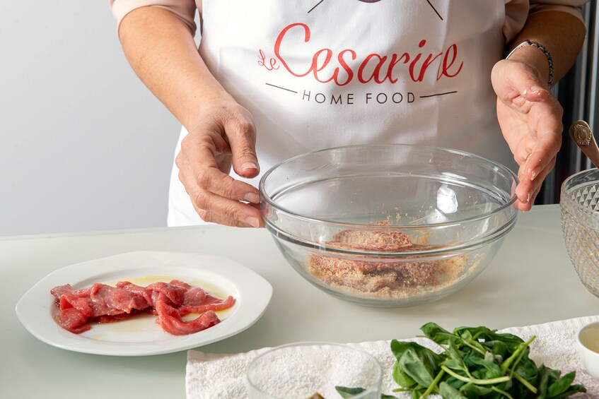 Private Market tour + Cook + Dine in a local home in Parma