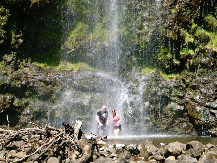 Show item 5 of 10. Small Group Luxury Road to Hana Waterfalls & Lunch