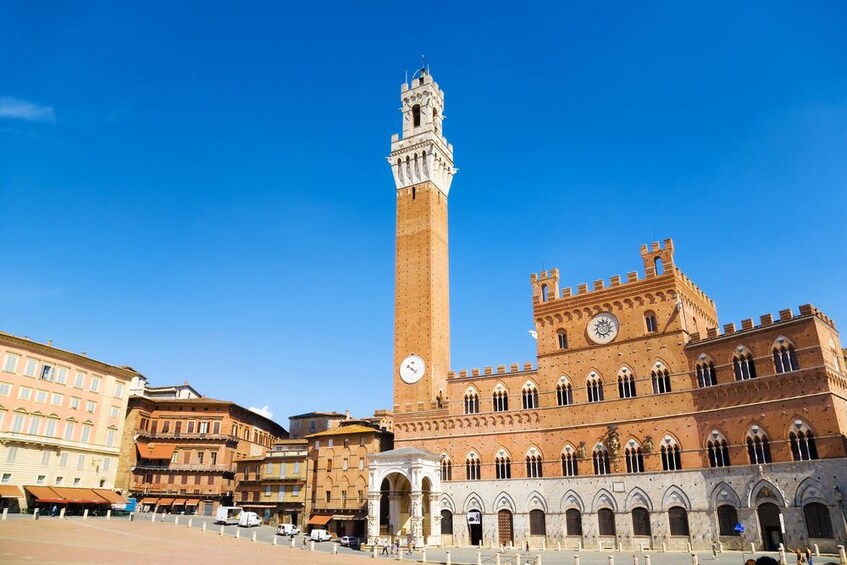 Main square in Siena, Italy