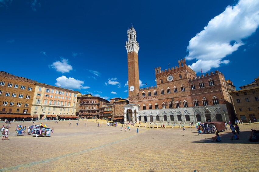 Piazza del Campo Square in Siena, Italy 
