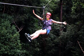 Zipline + Malay Gastronomic Experience + Swim at Waterfalls