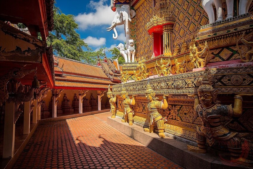 Wat Bang Riang Buddhist temple in Bang Riang, Thailand