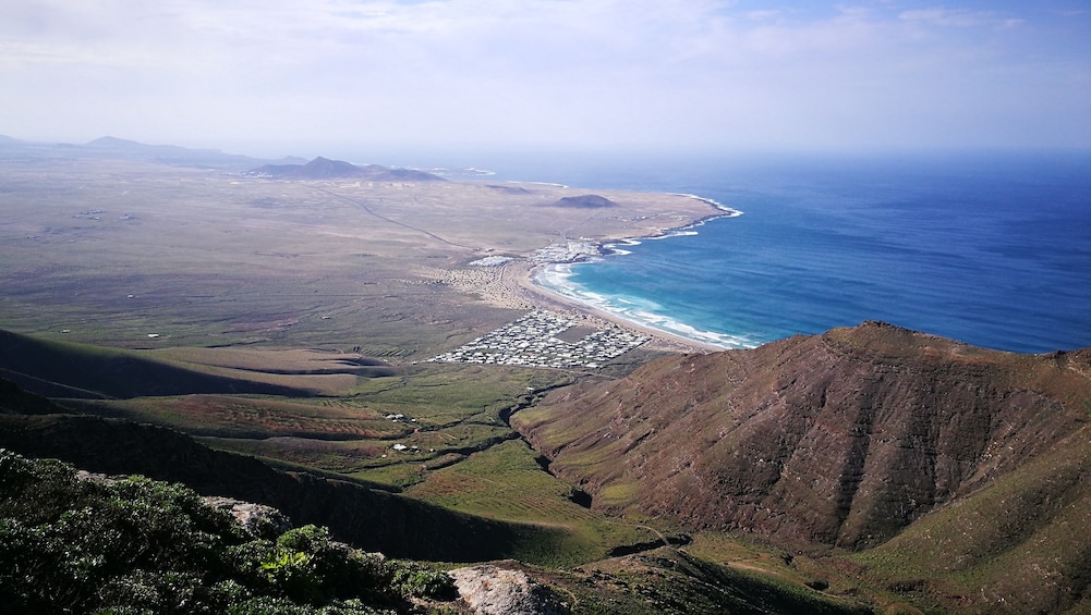 Aerial view of Lanzarote 