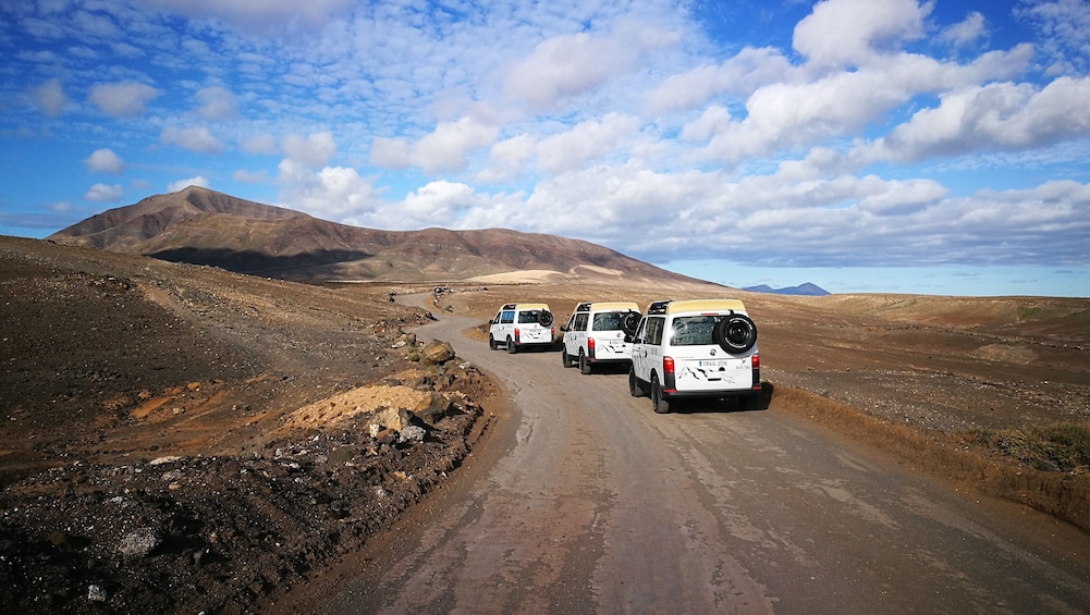 4WD off-road vehicles in Lanzarote
