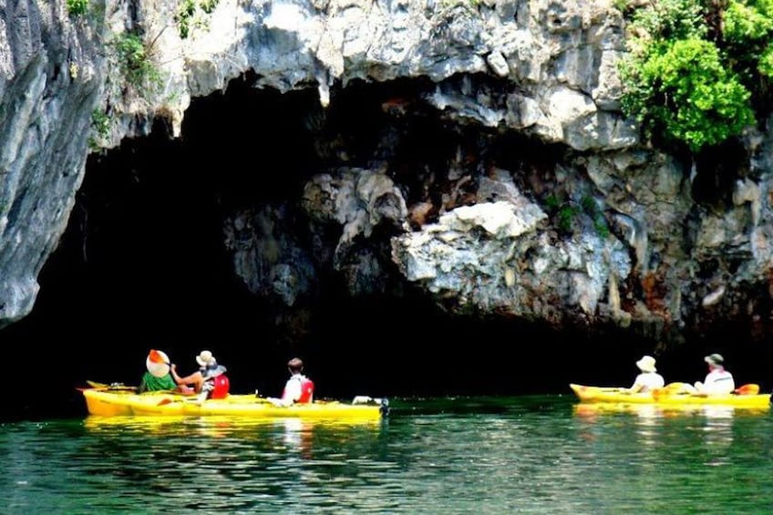 Kayakers in Vietnam