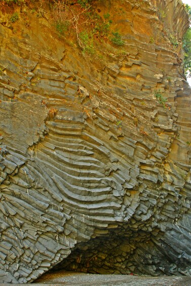 Interesting rock formation in Etna