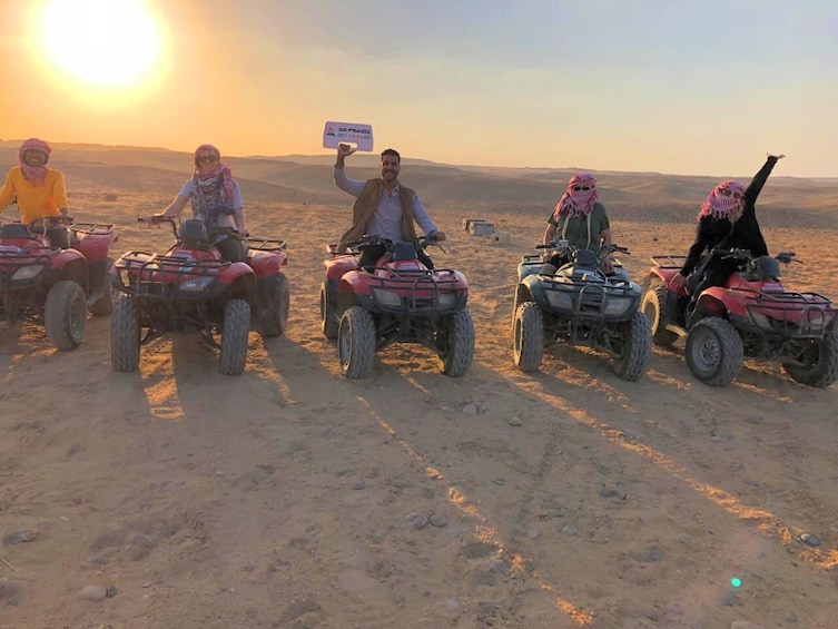 Desert Safari By Quad Bike Around Pyramids - Private Tour