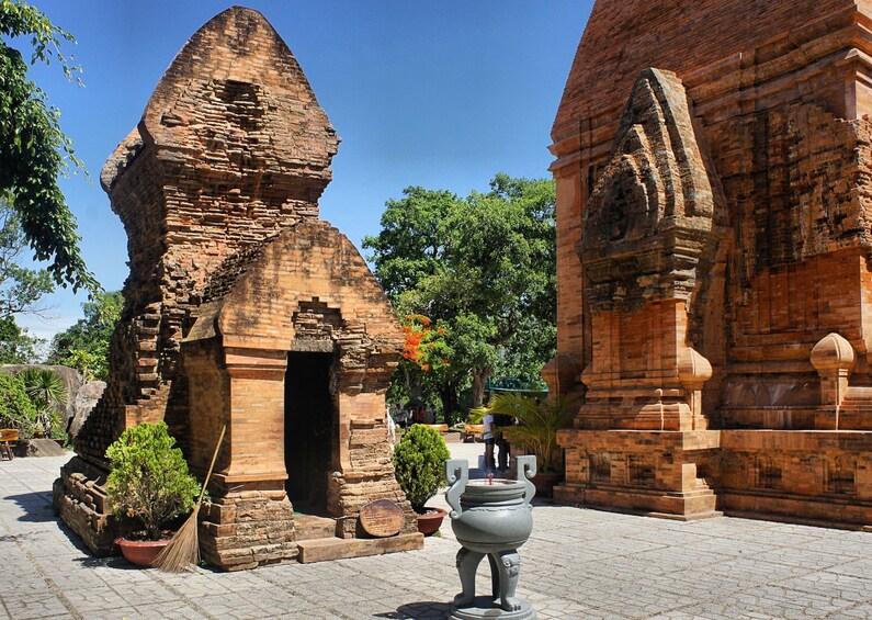Cham Po Nagar Towers in Nha Trang, Vietnam