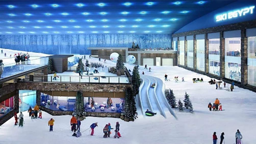 Private Tour to Polar Express Ski Egypt