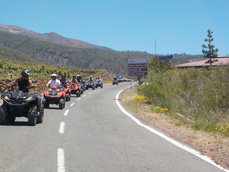 Group quad tour to Las Cañadas del Teide